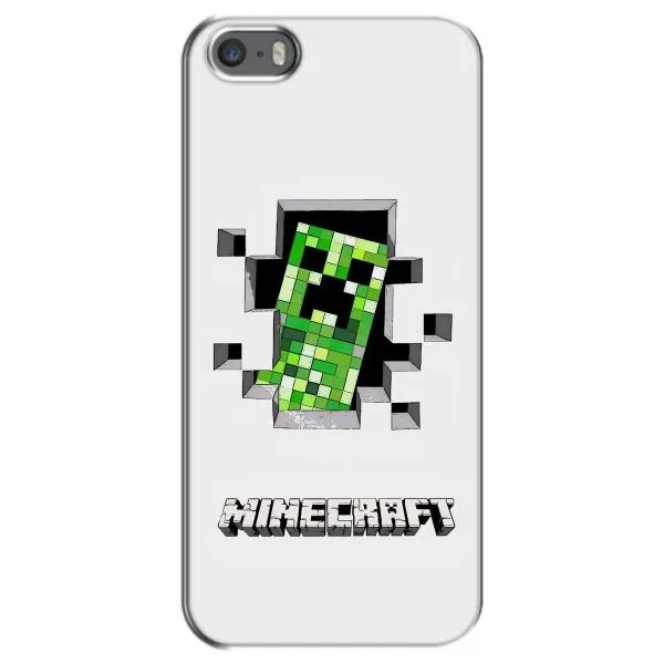 Чехол с принтом «крипер Майнкрафт» для iPhone 5 / 5s / SE Чехол с принтом «крипер Майнкрафт» для iPhone 5 / 5s / SE