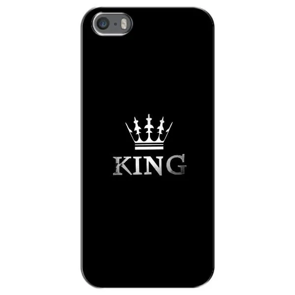 Чехол с принтом «KING» для iPhone 5 / 5s / SE