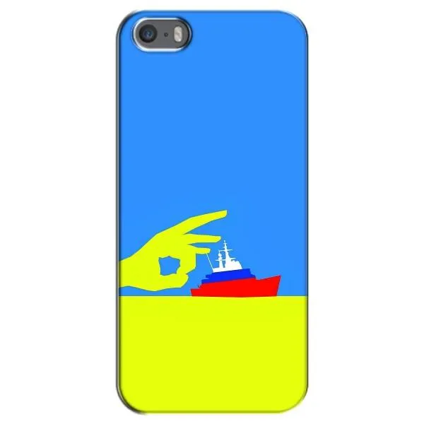 Чохол з принтом «Щелбан кораблю» для iPhone 5 / 5s / SE