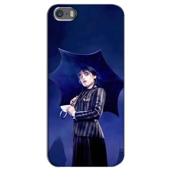 Чехол с принтом «Венсдей» для iPhone 5 / 5s / SE