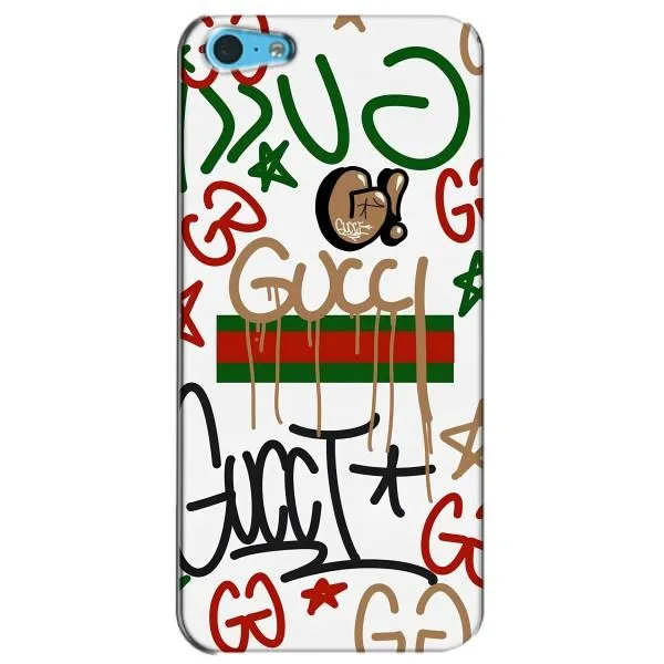 Чохол з принтом «Стиль GUUCI» для iPhone 5c
