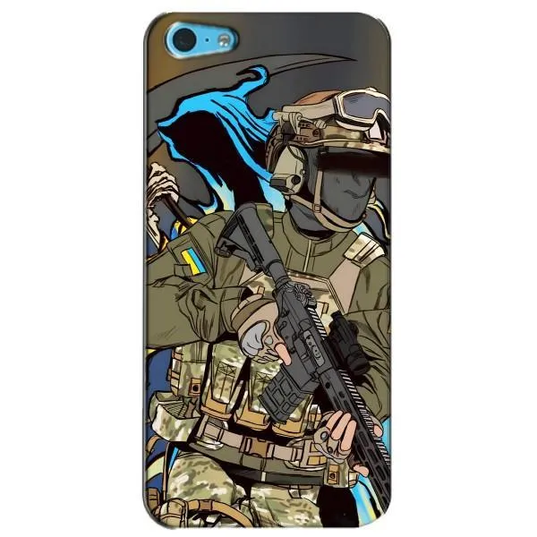 Чехол с принтом «Воин ВСУ» для iPhone 5c