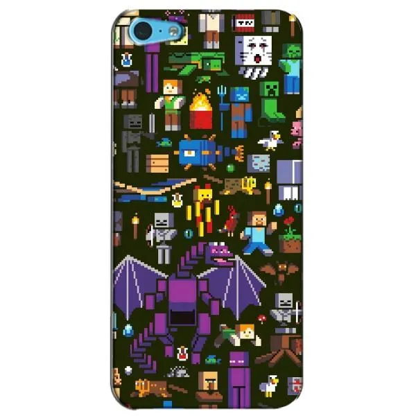 Чехол с принтом «Коллаж Майнкрафт» для iPhone 5c