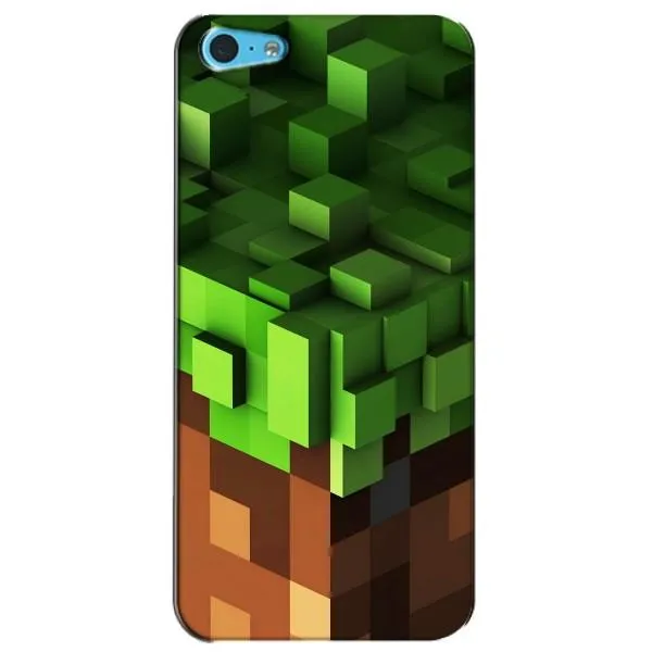 Чехол с принтом «текстура Майнкрафт» для iPhone 5c