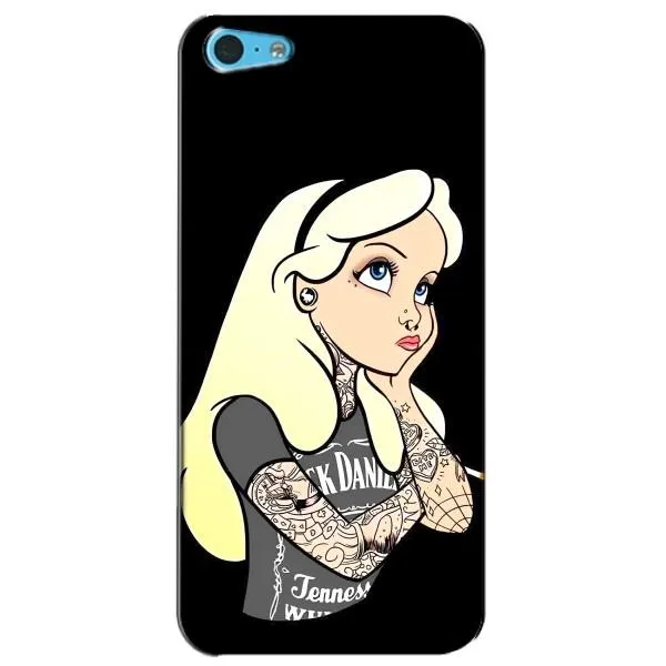 Чехол с принтом «Девочка в тату» для iPhone 5c