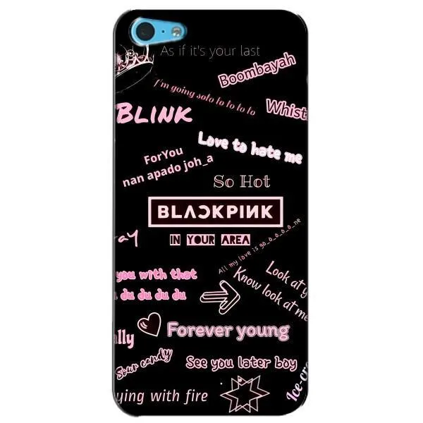 Чехол с принтом «BLACKPINK» для iPhone 5c