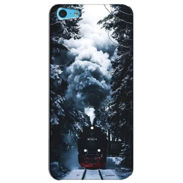 Чехол с принтом «Зимний поезд» для iPhone 5c