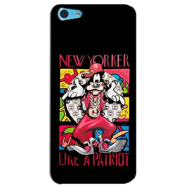 Чохол з принтом «Мультяшний Волк» для iPhone 5c