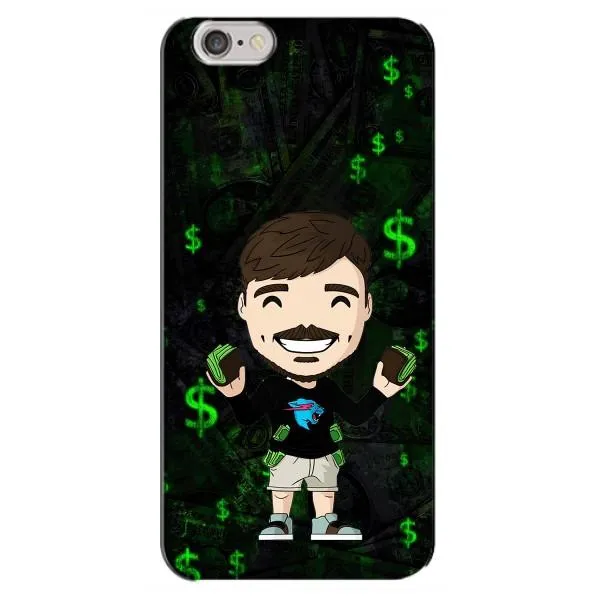Чохол з принтом «Блогер Beast» для iPhone 6 Plus / 6s Plus