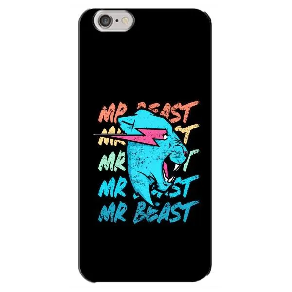 Чохол з принтом «logo Mr beast» для iPhone 6 Plus / 6s Plus