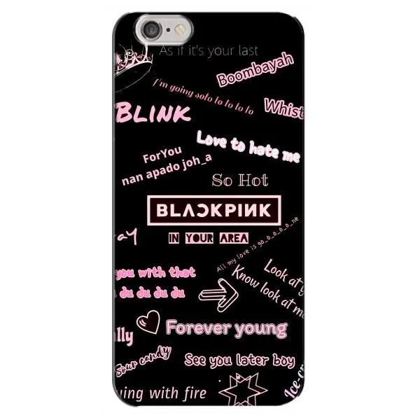 Чохол з принтом «BLACKPINK» для iPhone 6 Plus / 6s Plus