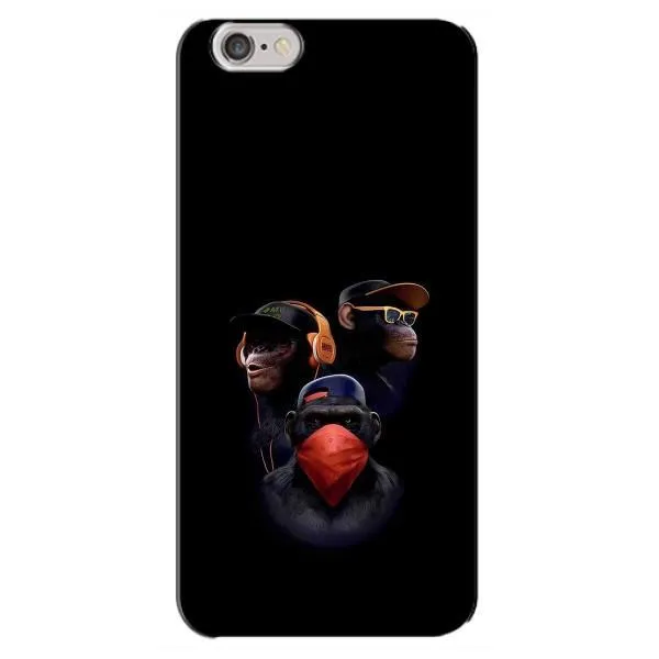 Чехол с принтом «Три обезьяны» для iPhone 6 Plus / 6s Plus