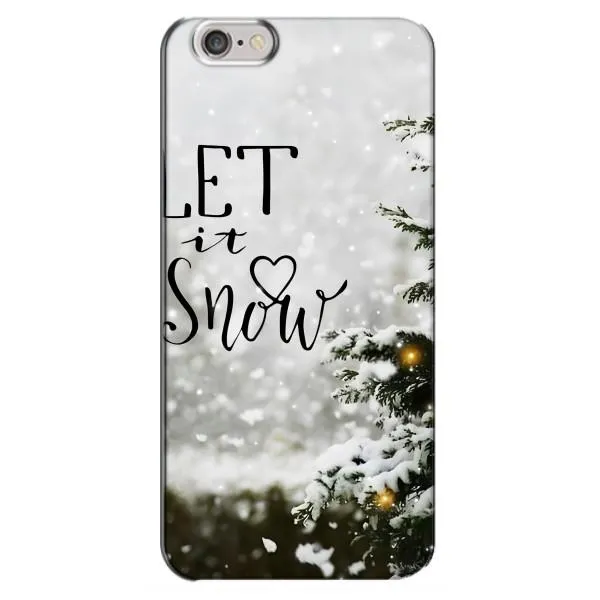 Чехол с принтом «Let it snow» для iPhone 6 Plus / 6s Plus