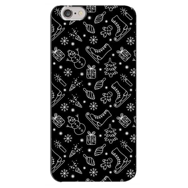 Чехол с принтом «Новогодний фон» для iPhone 6 Plus / 6s Plus