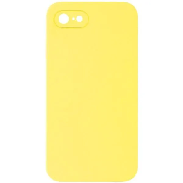 Silicone Case Square Full Camera Protective (AA) NOLOGO для Apple iPhone 6/6s (4.7") — Желтый — фото 1 Silicone Case Square Full Camera Protective (AA) NOLOGO для Apple iPhone 6/6s (4.7") — Желтый — фото 1
