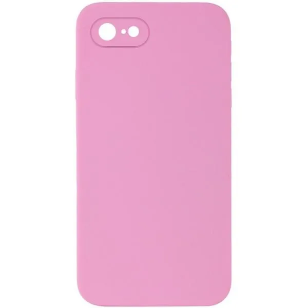 Silicone Case Square Full Camera Protective (AA) NOLOGO для Apple iPhone 6/6s (4.7") — Розовый — фото 1 Silicone Case Square Full Camera Protective (AA) NOLOGO для Apple iPhone 6/6s (4.7") — Розовый — фото 1
