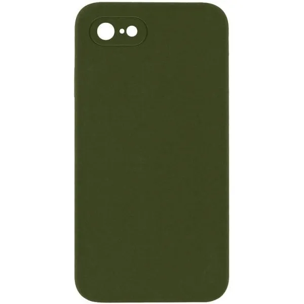 Чохол Silk Square Full Camera Protective (AA) NO LOGO для Apple iPhone 6/6s (4.7") — Зелений — фото 1