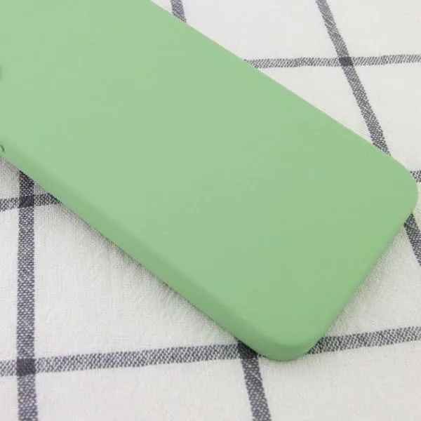 Silicone Case Square Full Camera Protective (AA) NOLOGO для Apple iPhone 6/6s (4.7") — Мятный — фото 5 Silicone Case Square Full Camera Protective (AA) NOLOGO для Apple iPhone 6/6s (4.7") — Мятный — фото 5