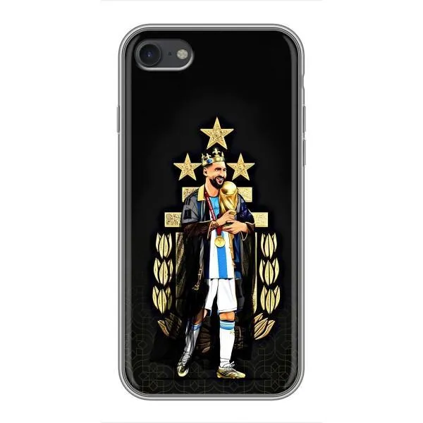 Чехол с принтом «Месси Король» для iPhone 6 / 6s