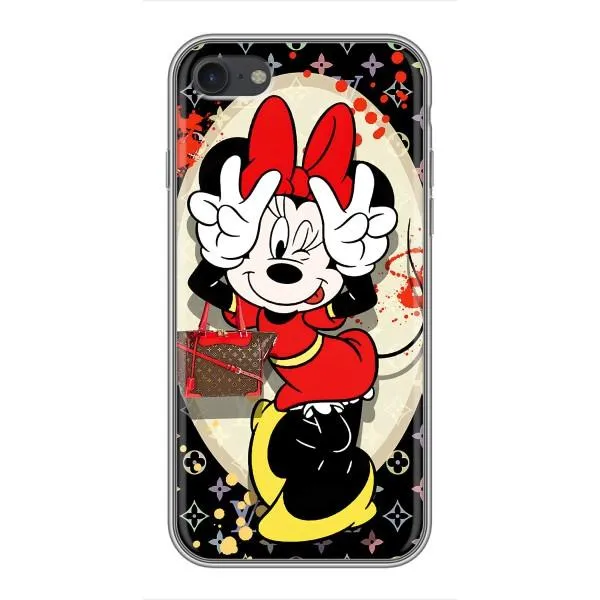 Чехол с принтом «Минни peace» для iPhone 6 / 6s