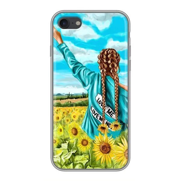 Чохол з принтом «Україночка» для iPhone 6 / 6s