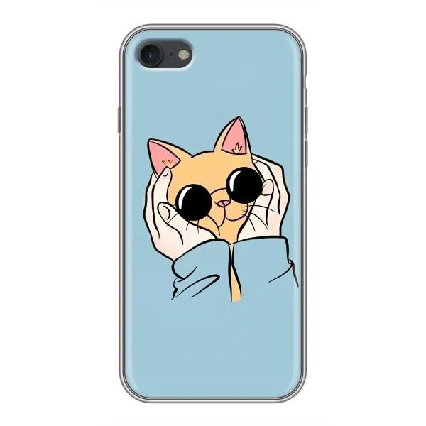 Чехол с принтом «Котик в очках» для iPhone 6 / 6s