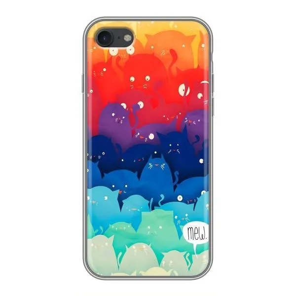 Чехол с принтом «Mew» для iPhone 6 / 6s