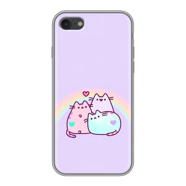 Чехол с принтом «Радужные котики» для iPhone 6 / 6s