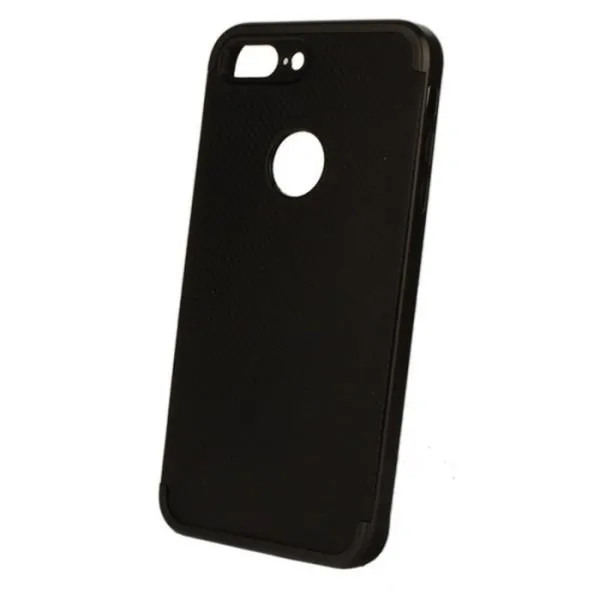 Защитный чехол iPaky Case для Apple iPhone 7+/7s+ (ТПУ + пластик) — Черный — фото 2