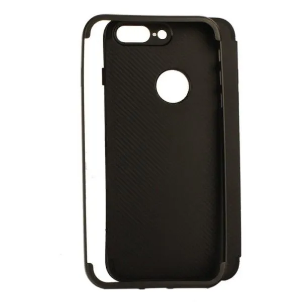 Защитный чехол iPaky Case для Apple iPhone 7+/7s+ (ТПУ + пластик) — Черный — фото 3