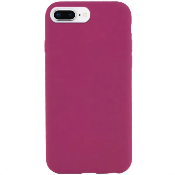 Чехол Silk Full Protective (AA) NO LOGO для Apple iPhone 7 plus / 8 plus (5.5") — Бордовый — фото 1