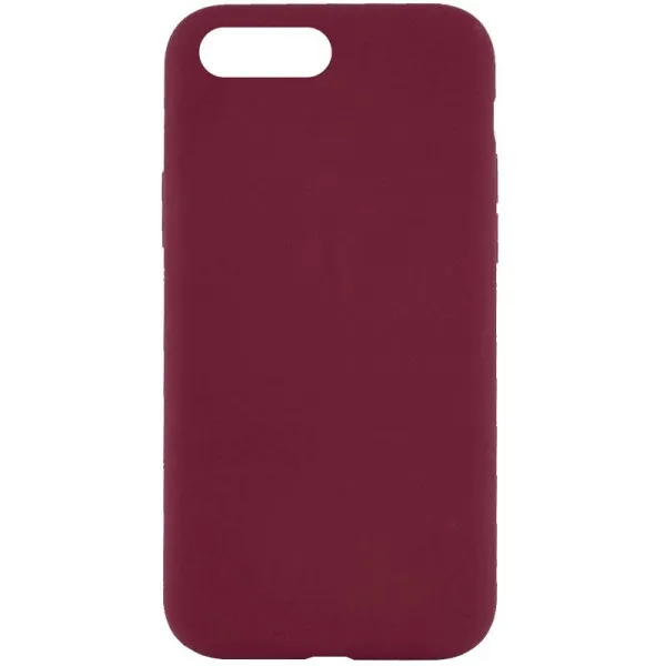Чехол Silk Full Protective (AA) NO LOGO для Apple iPhone 7 plus / 8 plus (5.5") — Бордовый — фото 2