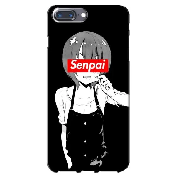 Чехол с принтом «Senpai» для iPhone 7 Plus
