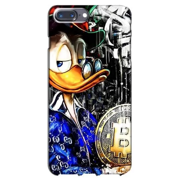 Чехол с принтом «Биткойн Скрудж» для iPhone 7 Plus