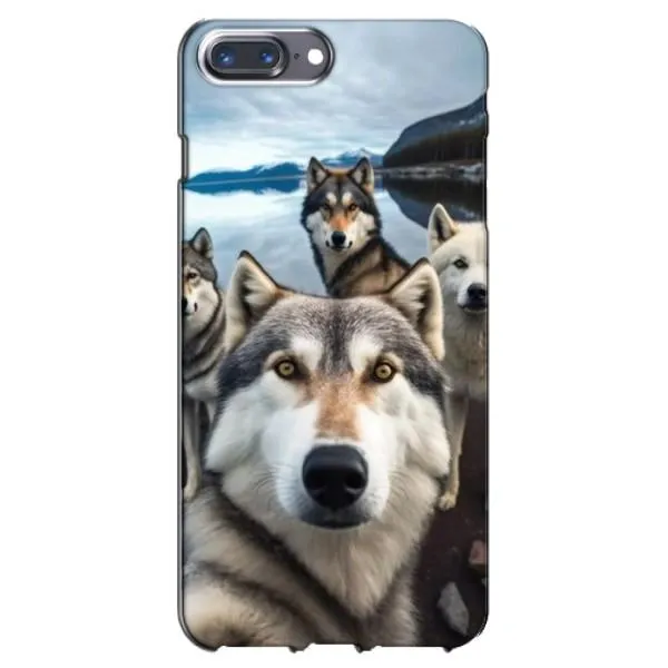 Чехол с принтом «Селфи ХАски» для iPhone 7 Plus