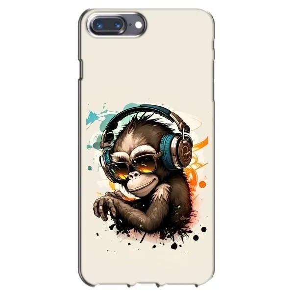 Чехол с принтом «Макака в наушниках» для iPhone 7 Plus