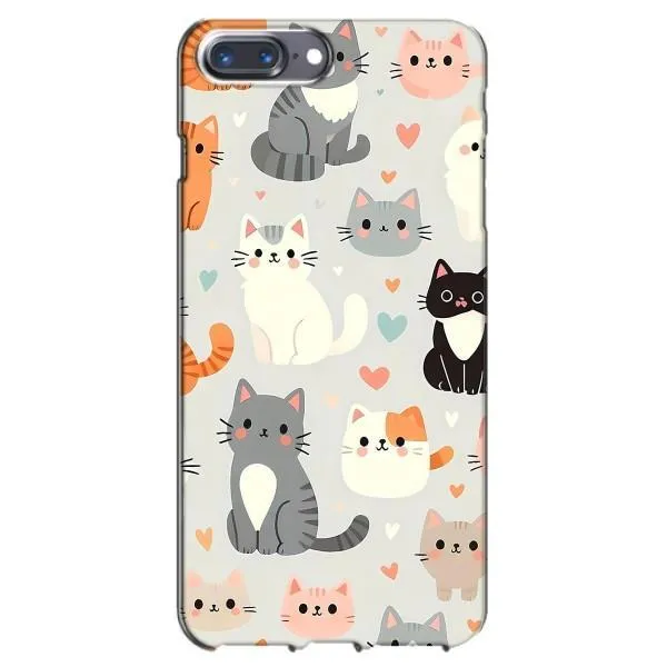 Чехол с принтом «Коллаж котов» для iPhone 7 Plus