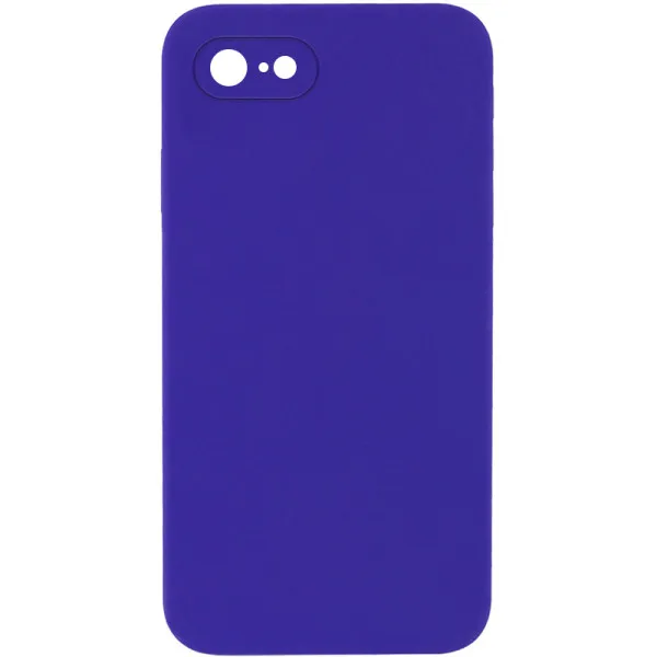 Чехол Silk Square Full Camera Protective (AA) NO LOGO для Apple iPhone 7/8/SE (2020) (4.7") — Фиолетовый — фото 1