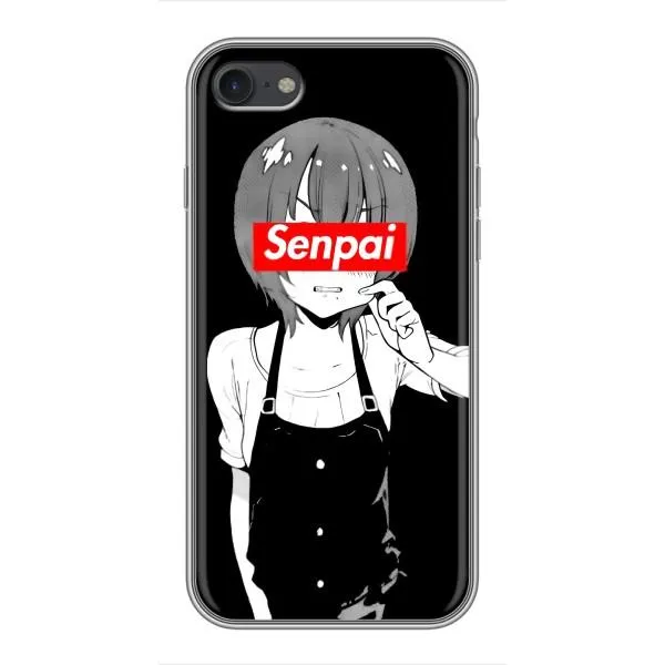 Чохол з принтом «Senpai» для iPhone 7