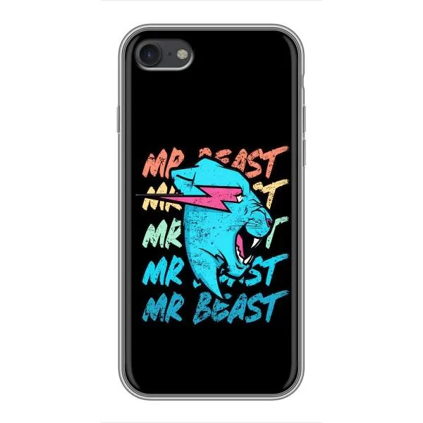 Чохол з принтом «logo Mr beast» для iPhone 7