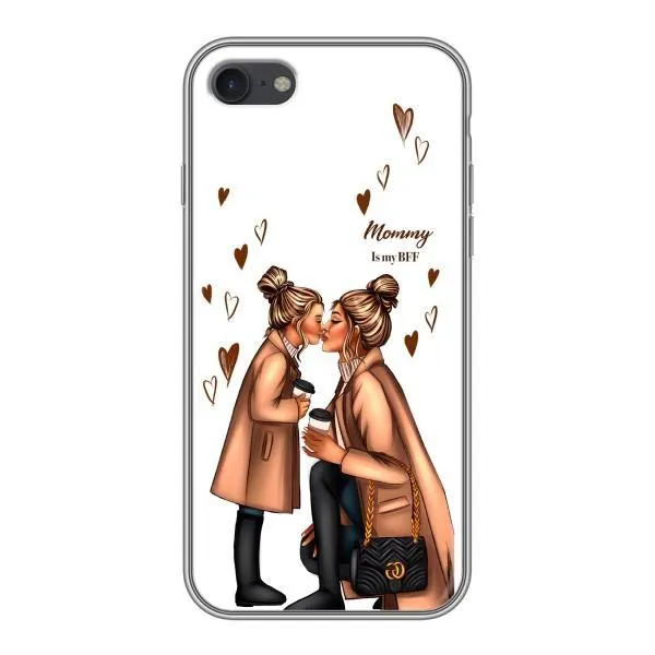 Чехол с принтом «Дочка и мама» для iPhone 7