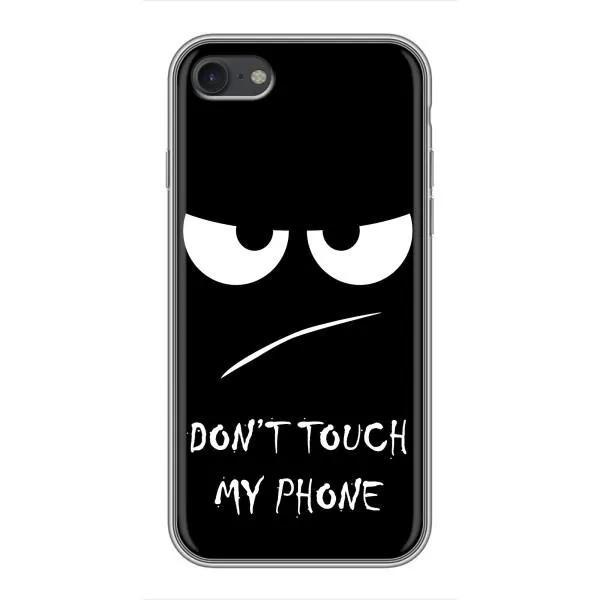 Чохол з принтом «Dont Touch» для iPhone 7