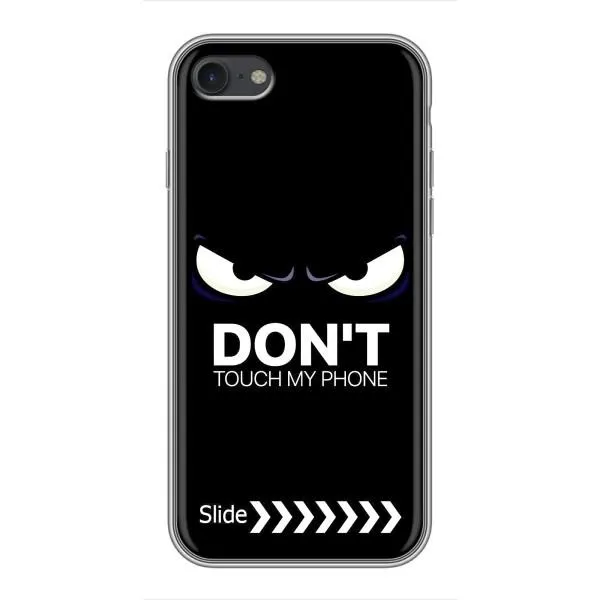 Чохол з принтом «Не чипай телефон» для iPhone 7