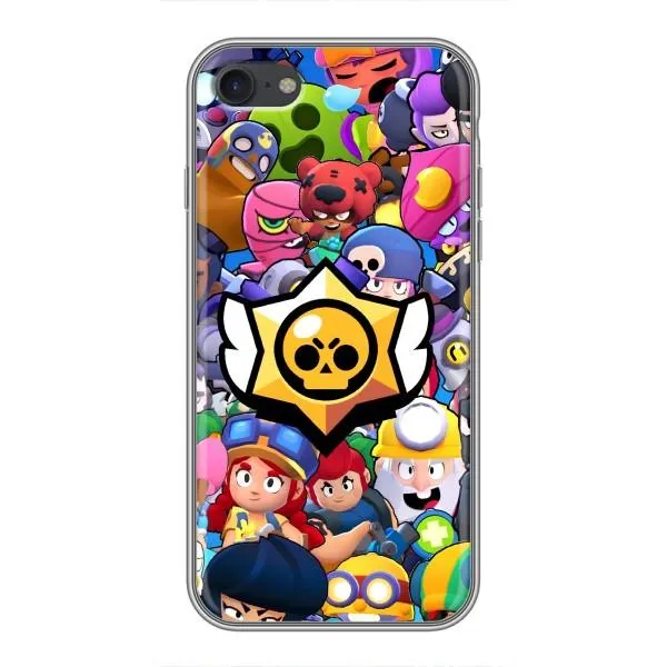 Чехол с принтом «Лого Brawl Stars» для iPhone 7