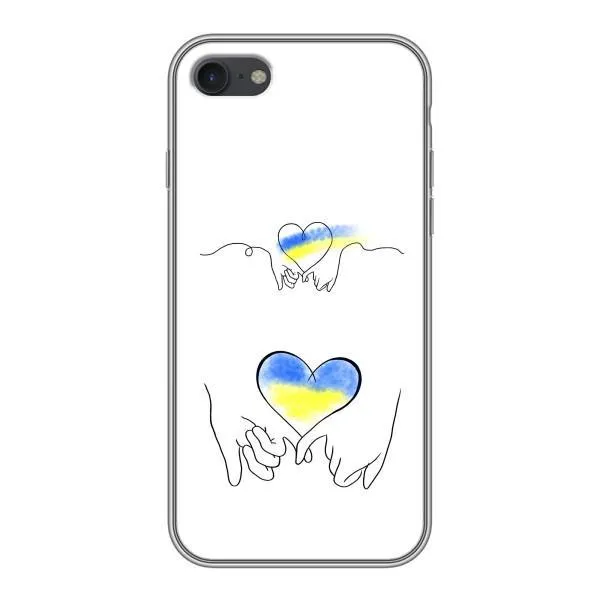 Чохол з принтом «Мир Україні» для iPhone 7