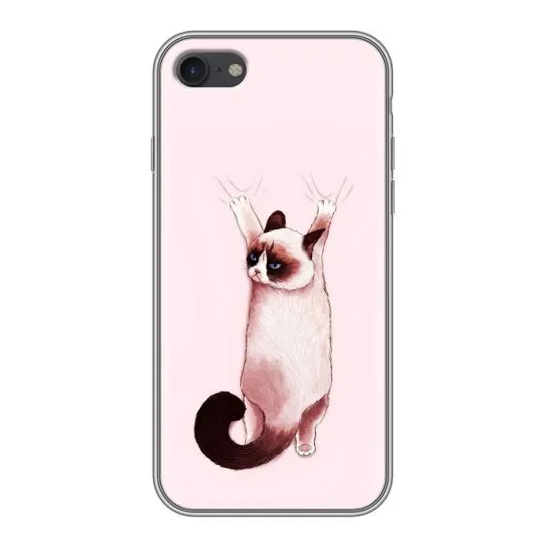 Чехол с принтом «Котик падает» для iPhone 7