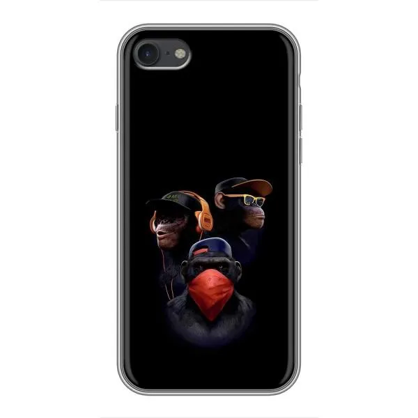 Чохол з принтом «Три мавпи» для iPhone 7