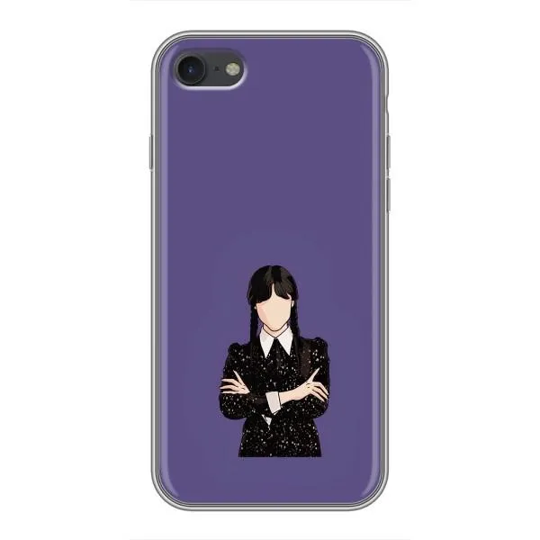 Чохол з принтом «Венздей у чорному» для iPhone 7