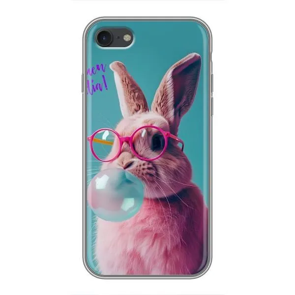 Чехол с принтом «Кролик в очках» для iPhone 7