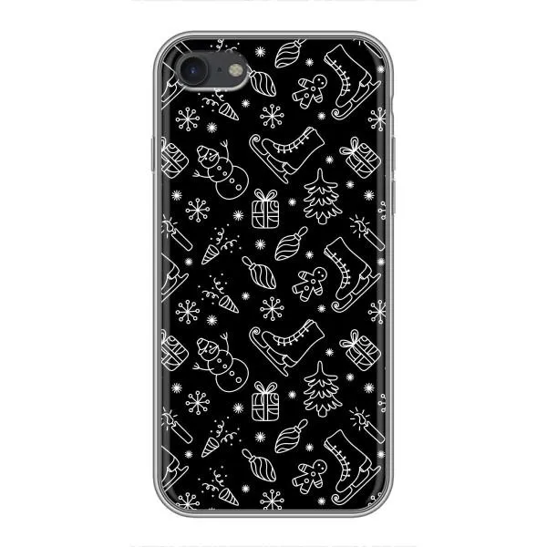 Чехол с принтом «Новогодний фон» для iPhone 7 Чехол с принтом «Новогодний фон» для iPhone 7